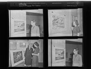 Art Feature (4 Negatives) (January 9, 1954) [Sleeve 6, Folder a, Box 3]